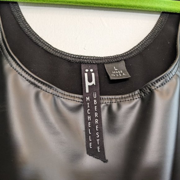 Michelle Uberreste Intrigue Crop Tank Matte Black Large - Picture 5 of 5